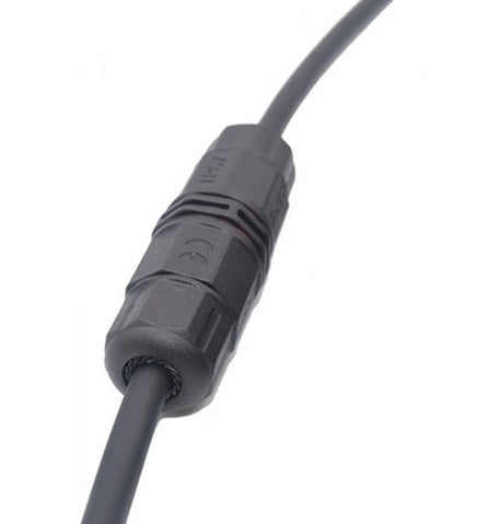 Waterdichte kabelverbinder 3-aderig - schroefdraad bevestiging - IP68 connector Waterdichte kabelverbinder 3-aderig - schroefdraad bevestiging - IP68 connector